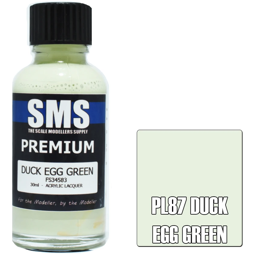 SMS Premium Duck Egg Green Acrylic Lacquer 30ml