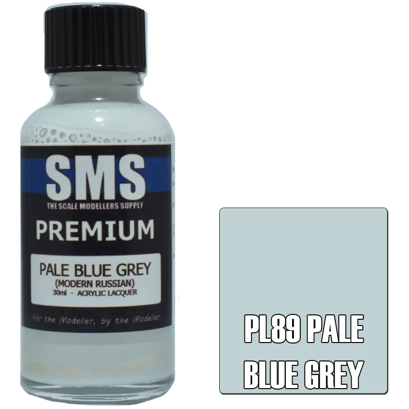 SMS Premium Pale Blue Grey Acrylic Lacquer 30ml