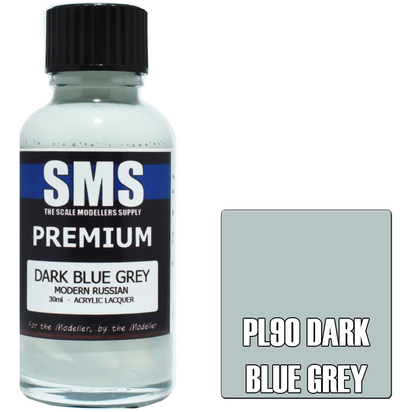 SMS Premium Dark Blue Grey Acrylic Lacquer 30ml