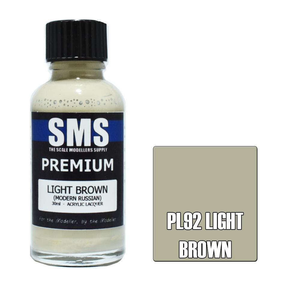 SMS Premium Light Brown Acrylic Lacquer 30ml