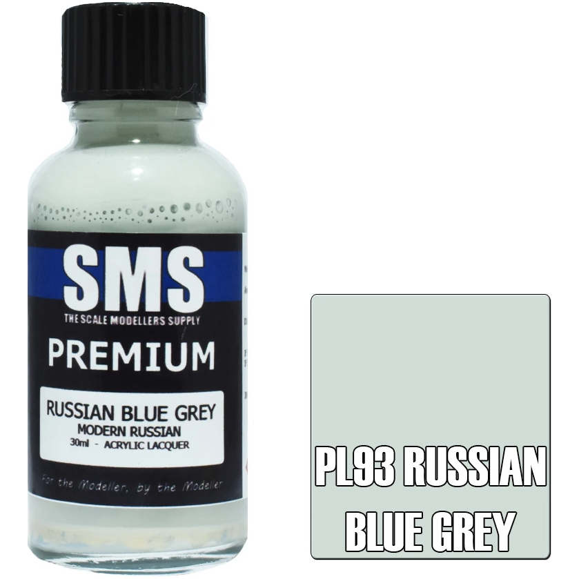 SMS Premium Russian Blue Grey Acrylic Lacquer 30ml