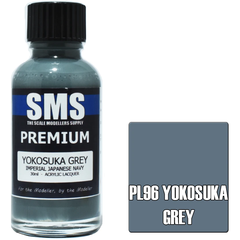 SMS Premium Yokosuka Grey (IJN) Acrylic Lacquer 30ml