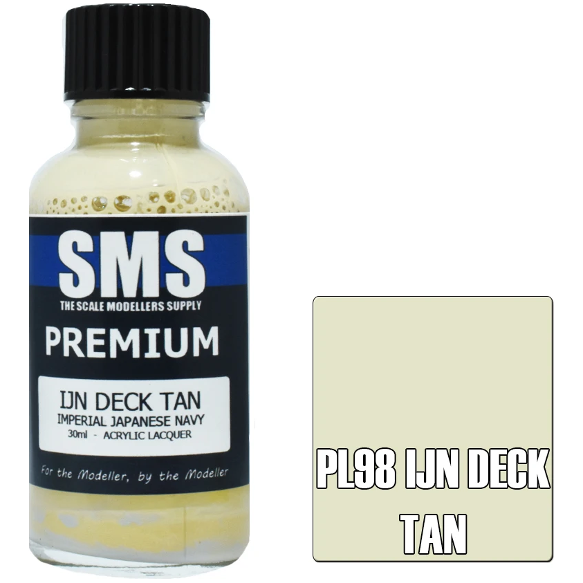 SMS Premium IJN Deck Tan Acrylic Lacquer 30ml