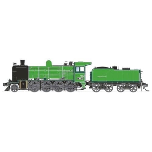 PHOENIX REPRODUCTIONS HO Victorian Railways K Class K163 Preserved 1980s Green 2-Tone DCC Sound