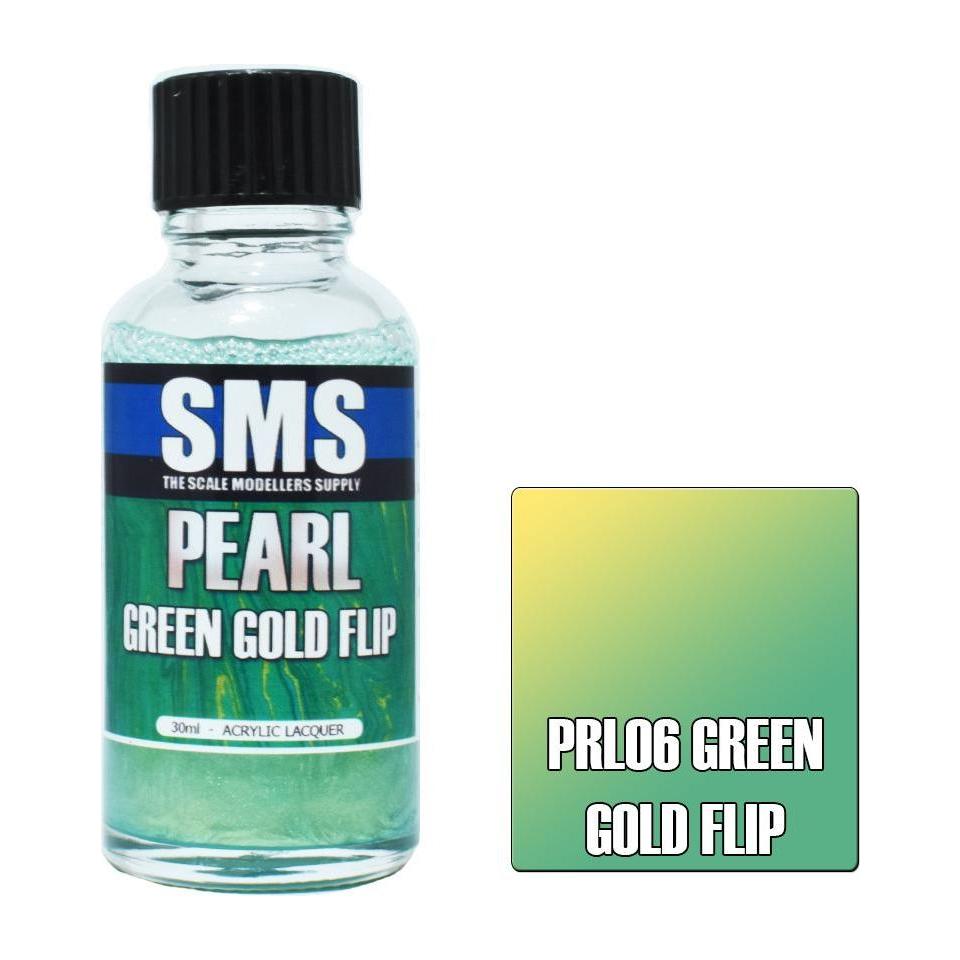 SMS Pearl Green Gold Flip 30ml