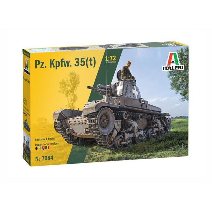 ITALERI 1/72 Panzerkampfwagen 35(t) Glueable Rubber Tracks