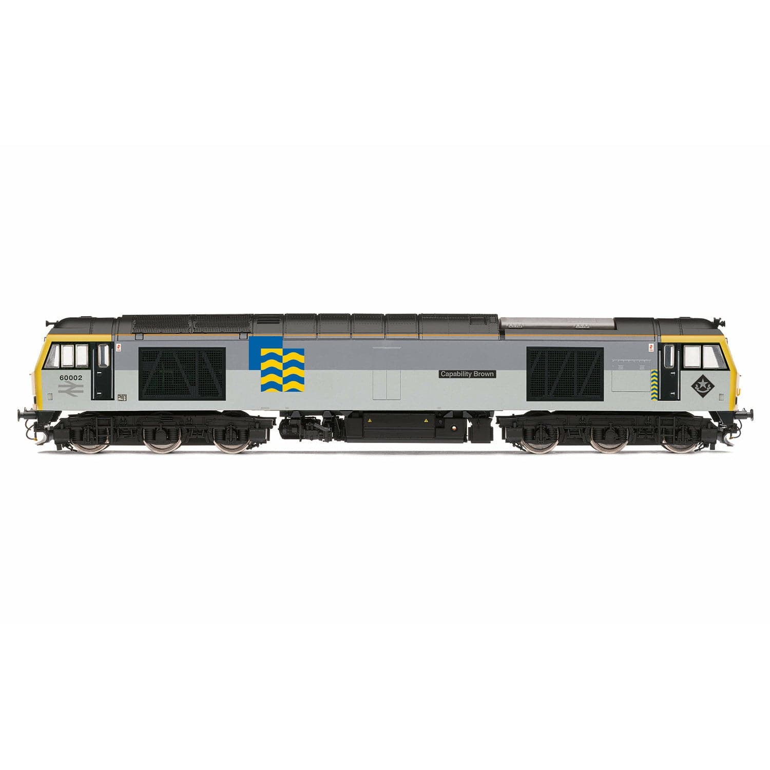 HORNBY OO BR, Class 60, Co-Co, 60002 'Capability Brown' - Era 8