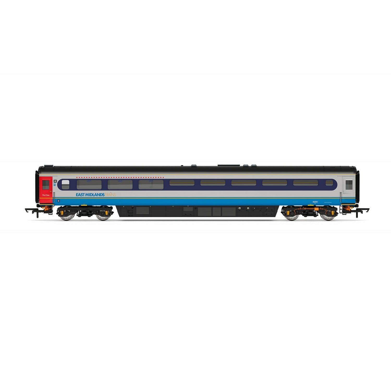 HORNBY OO East Midlands Mk3 Coach F 40753 TFKB - Era 10