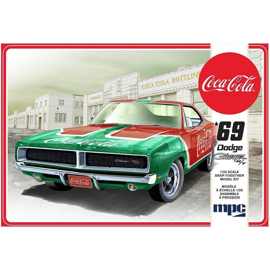 MPC 1/25 1969 Dodge Charger R/T Coca Cola 2T (Snap)