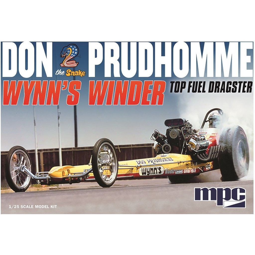 MPC 1/25 Don Snake Prudhomme Wynns Winder Dragster