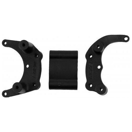 RPM Black Rear Bumper Mount For The Traxxas Slash