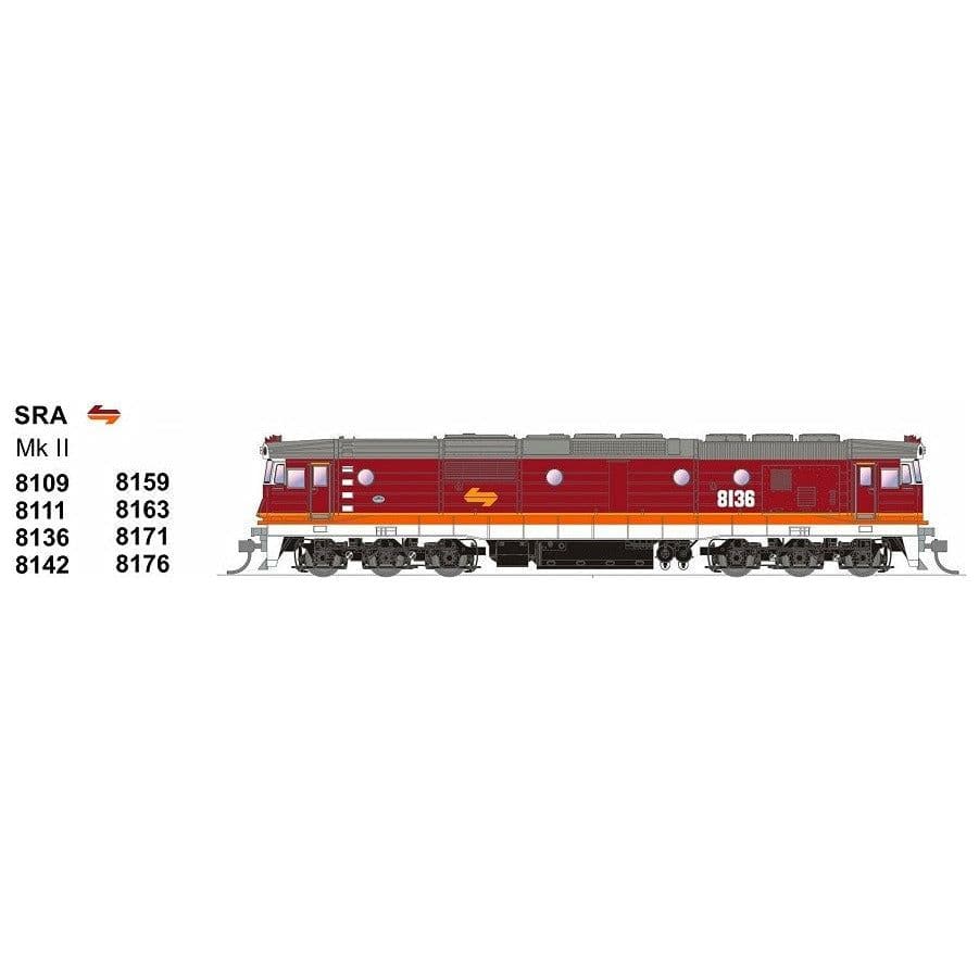 SDS MODELS HO 81 Class SRA Mk II Candy 8109 DC