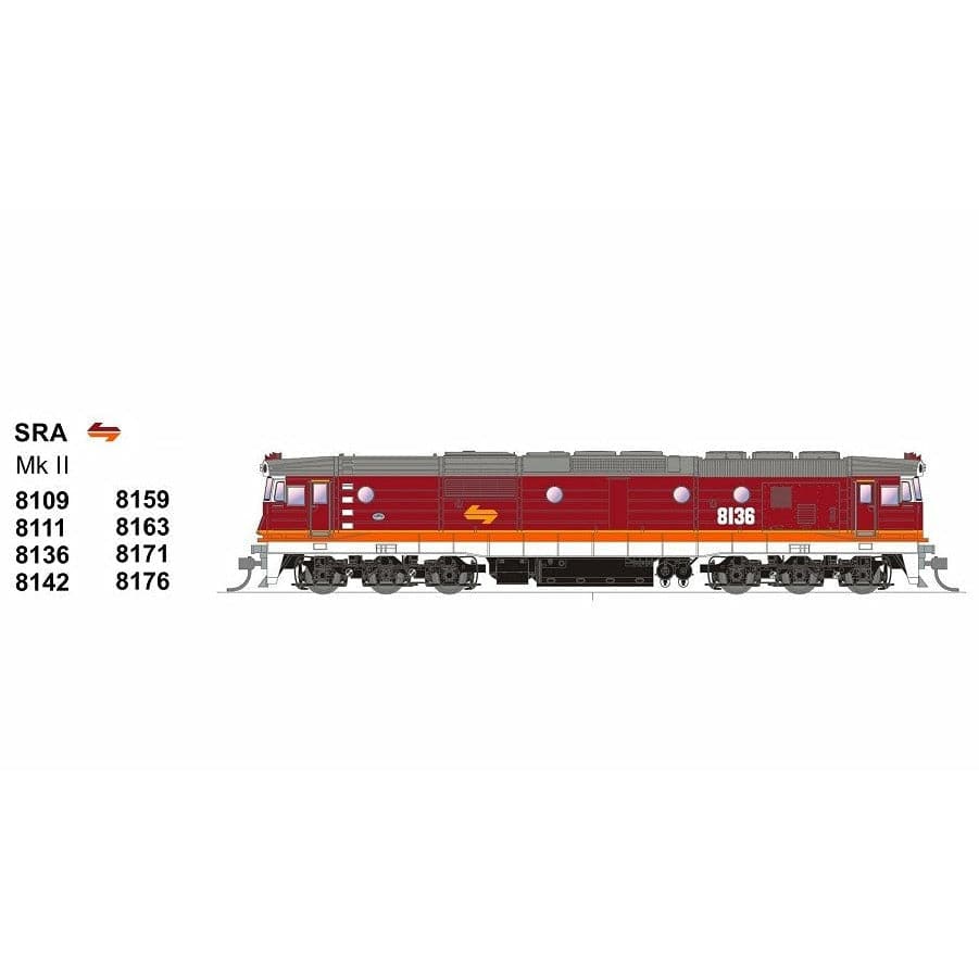 SDS MODELS HO 81 Class SRA Mk II Candy 8142 DC