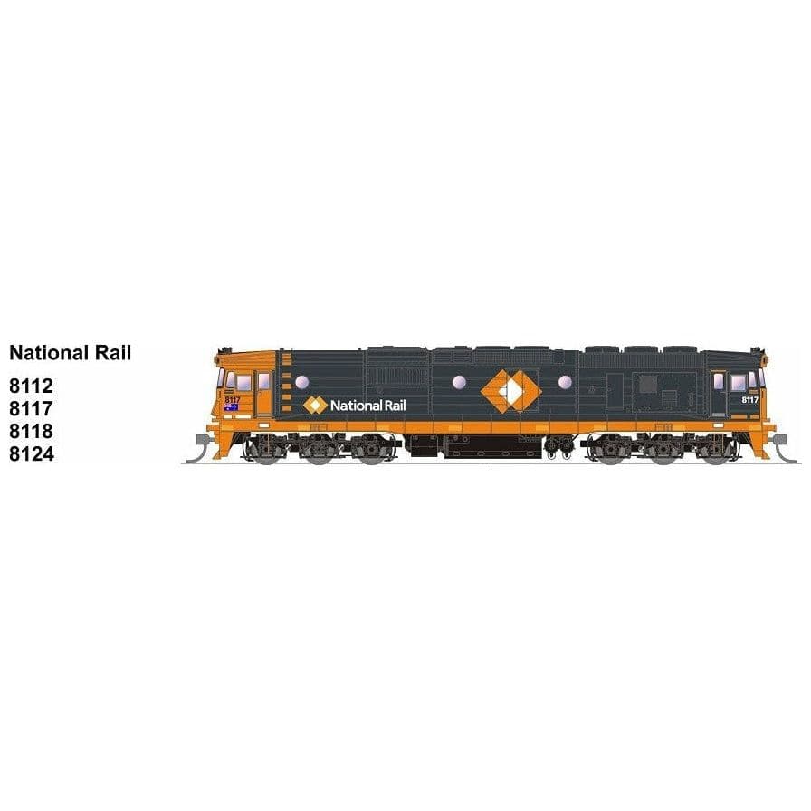 SDS MODELS HO 81 Class National Rail 8118 DCC Sound