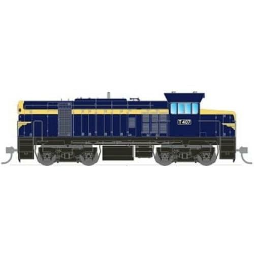 SDS MODELS HO T Class Series 5 Low-Nose (T5) T407 VR Blue/Gold DCC Ready