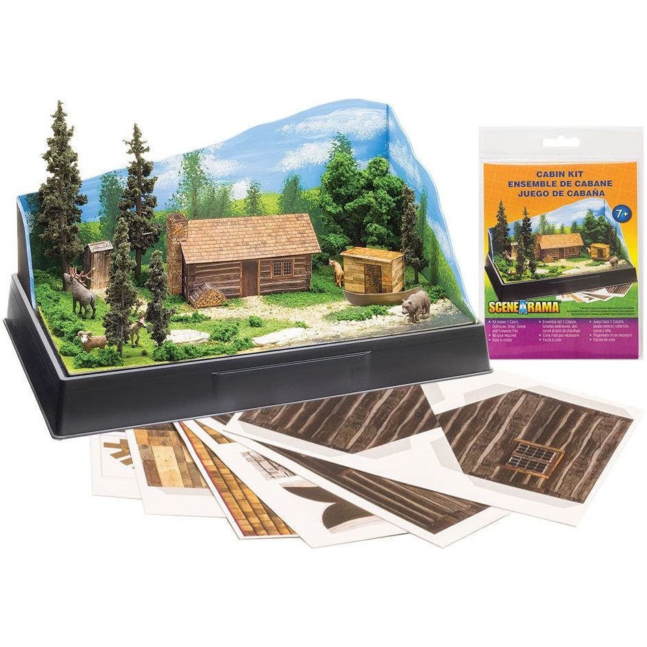 WOODLAND SCENICS Cabin Kit