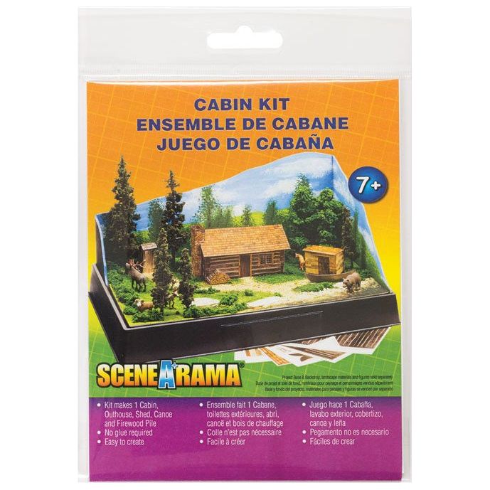 WOODLAND SCENICS Cabin Kit