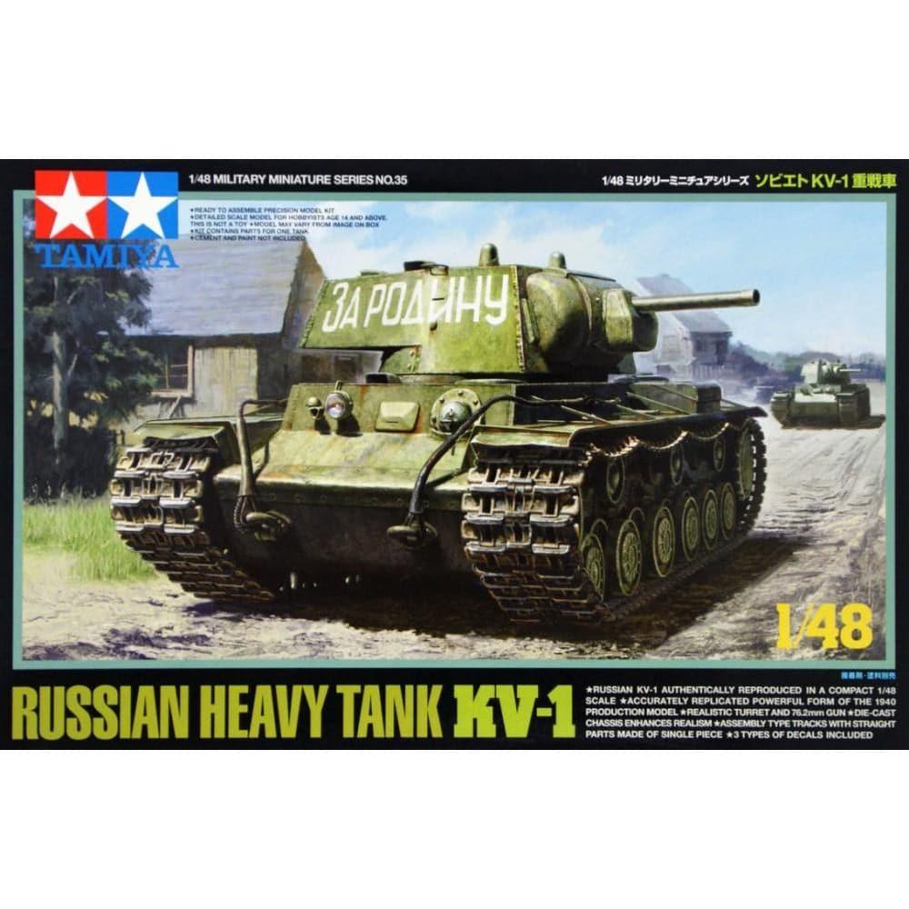 TAMIYA 1/48 Russian Heavy Tank KV-1