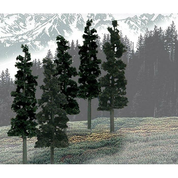 WOODLAND SCENICS 6" - 8" Ready Made Pine Value Pack (12/Pk)