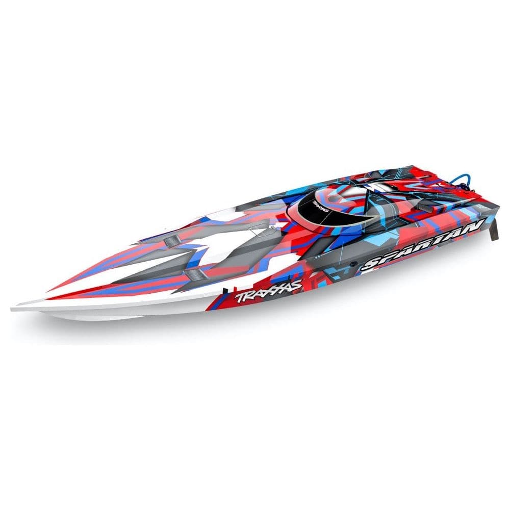 TRAXXAS Spartan Brushless 36" Boat TQI - Red