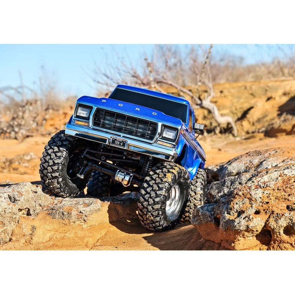 TRAXXAS 1/10 TRX-4 High Trail Edition 1979 Ford F-150 Ranger XLT - Blue