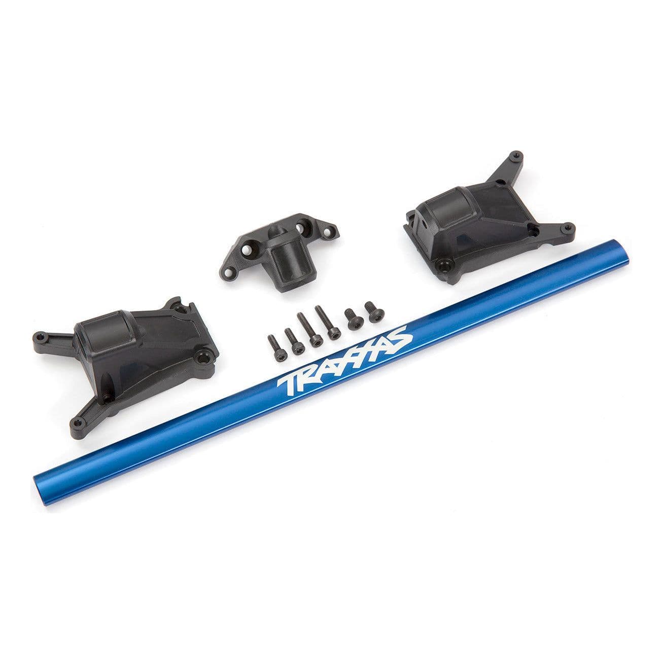 TRAXXAS Chassis Brace Kit, Blue (fits Rustler 4X4 or Slash 4X4 models with Low-CG Chassis) (6730X)