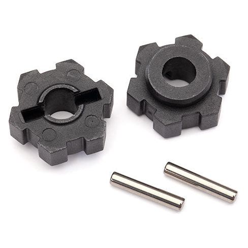 TRAXXAS 8956: Wheel Hubs, Hex (2)/ 2.5x12 Pins (2) (8956)