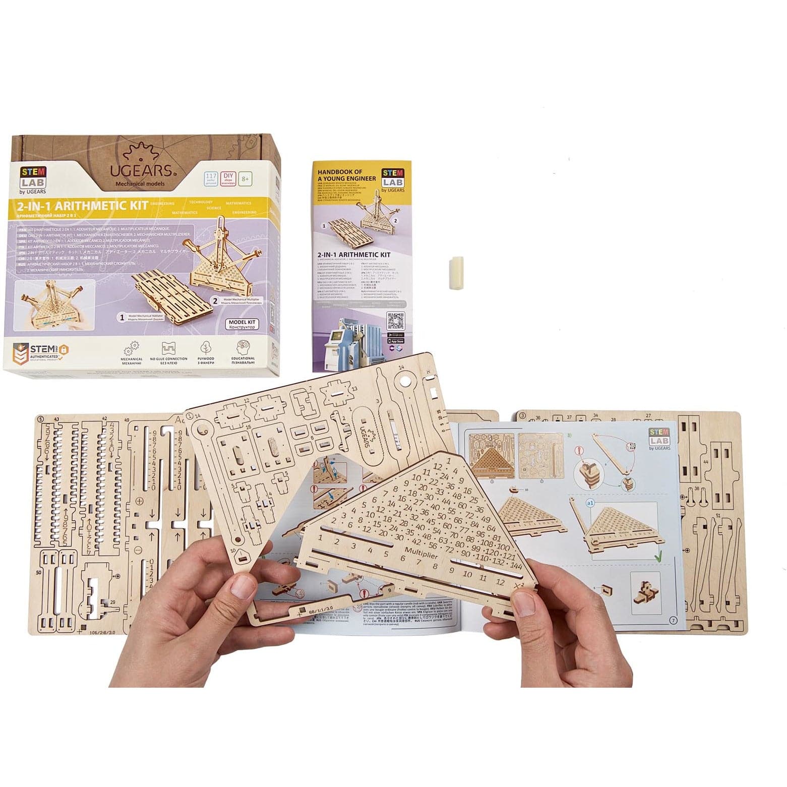 UGEARS Stem Lab Arithmetic Kit