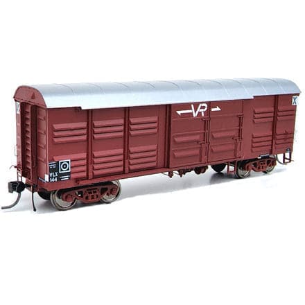 ON TRACK MODELS HO VLX-03 40'2" Victorian Louvre Vans 3 Pack