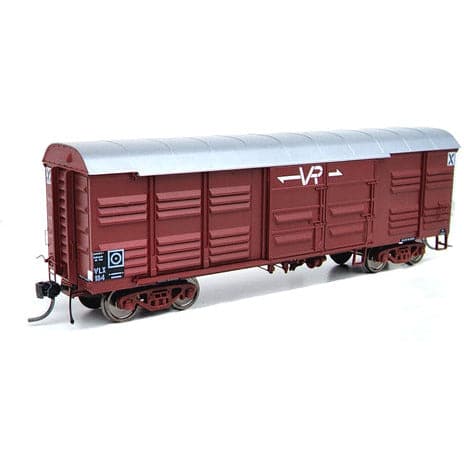 ON TRACK MODELS HO VLX-03 40'2" Victorian Louvre Vans 3 Pack