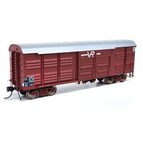 ON TRACK MODELS HO VLX-03 40'2" Victorian Louvre Vans 3 Pack