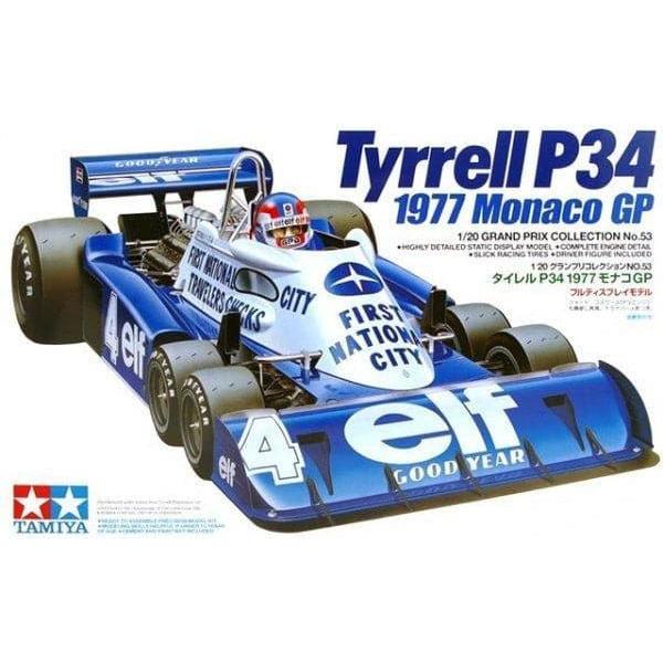 TAMIYA 1/20 Tyrrell P34 1977 Monaco GP