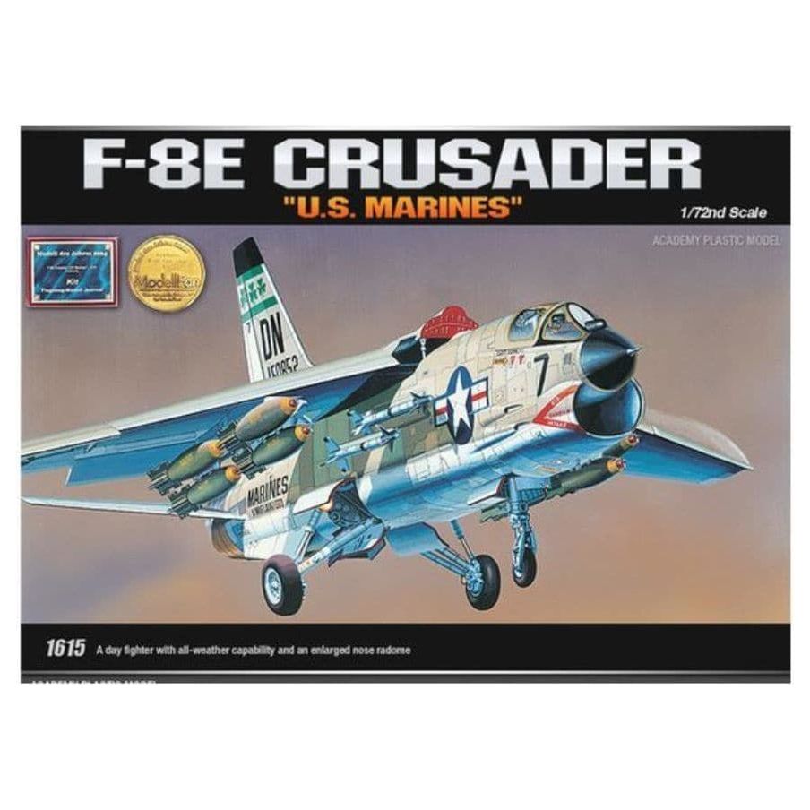 ACADEMY 1/72 F-8E Crusader "U.S. Marines"