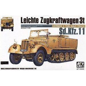 AFV CLUB AF35040 1/35 German Sd.Kfz.11 3 Ton Half-Track