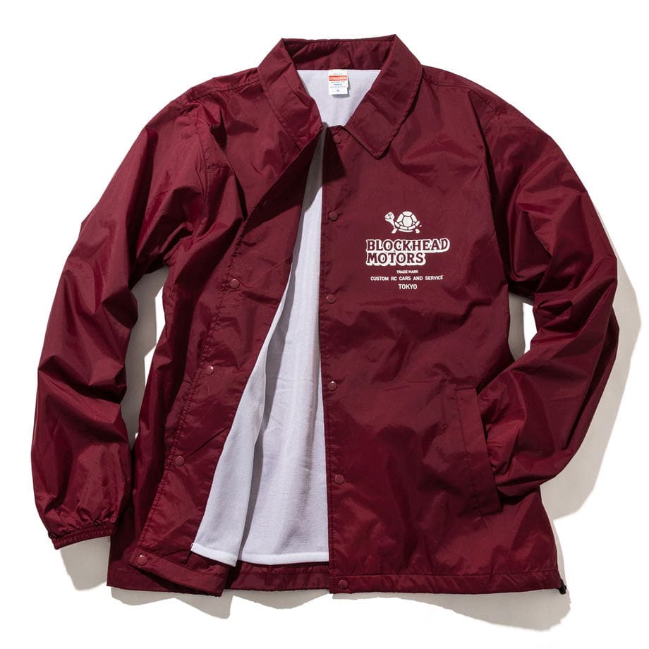 BLOCKHEAD MOTORS Nylon Jacket Burgundy - M