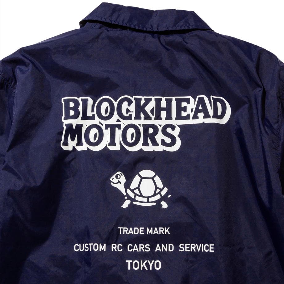 BLOCKHEAD MOTORS Nylon Jacket Navy - S