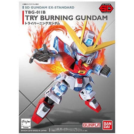 BANDAI SD Gundam Ex-Standard Try Burning Gundam