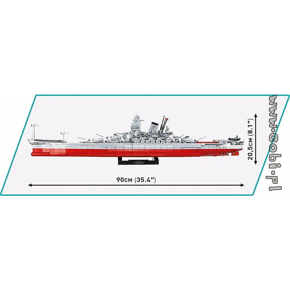 COBI WWII - Battleship Yamato Ex Ed 2684 pcs