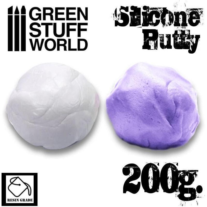 GREEN STUFF WORLD Violet Silicone Putty 200gm