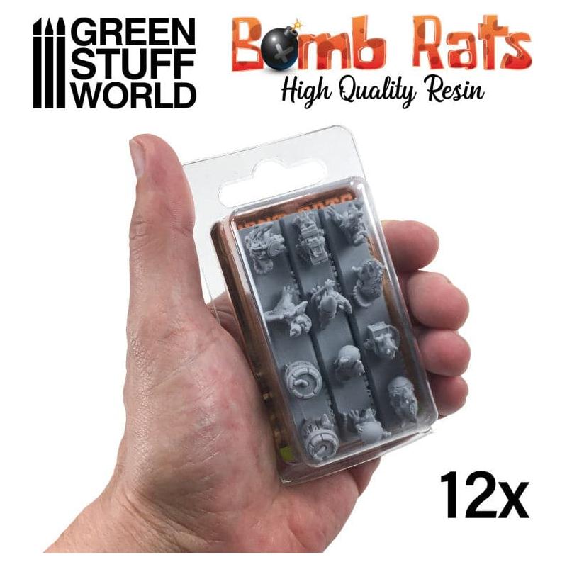 GREEN STUFF WORLD Bomb Rats Resin Set