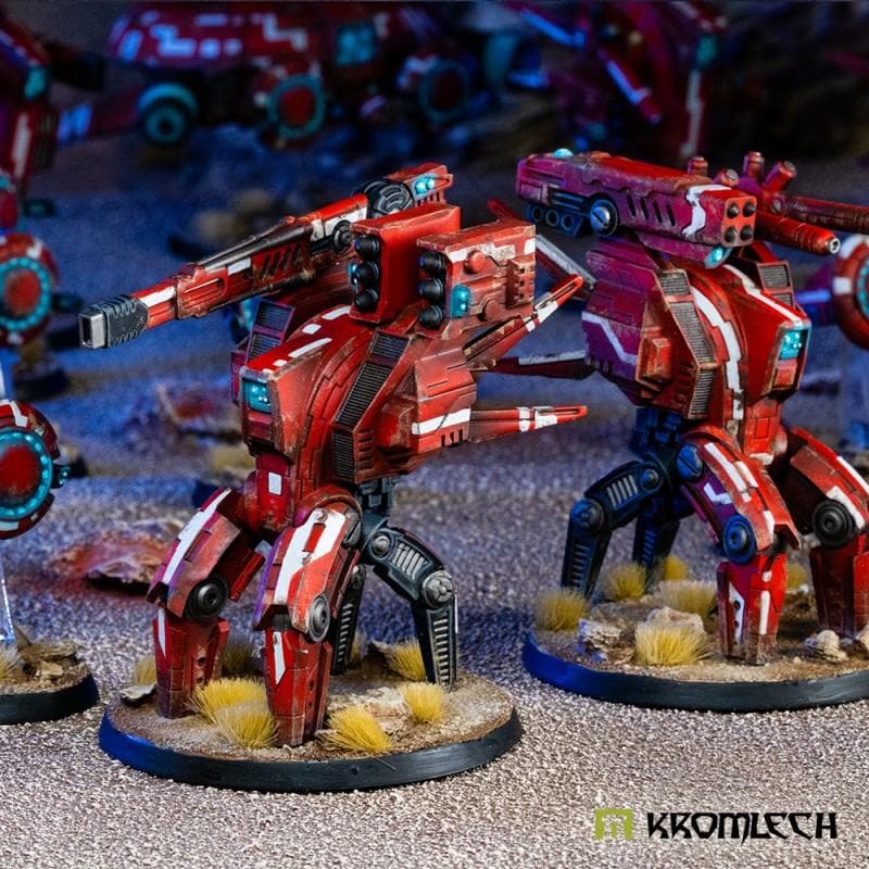 KROMLECH Caste Enclaves Barrage Battle Drone Team (2)