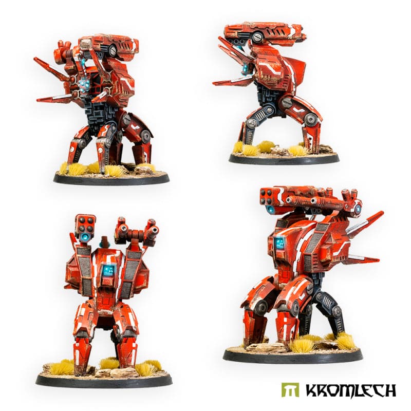 KROMLECH Caste Enclaves Barrage Battle Drone Team (2)