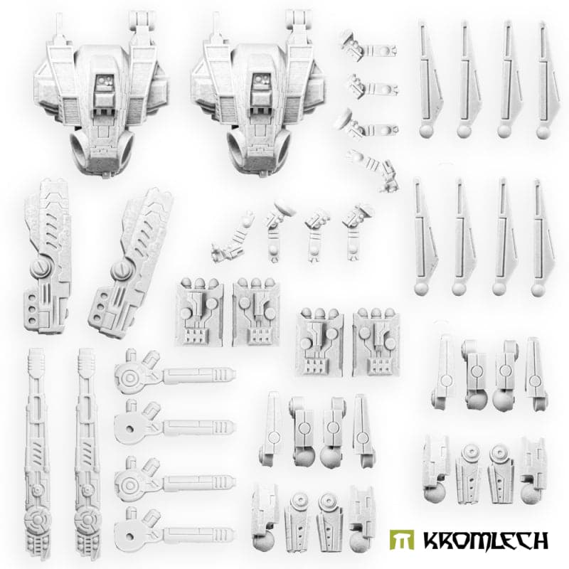 KROMLECH Caste Enclaves Barrage Battle Drone Team (2)