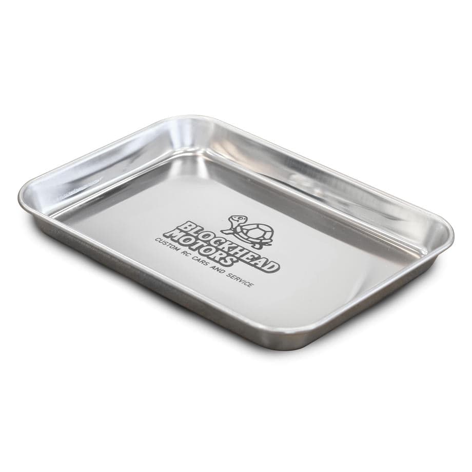 BLOCKHEAD MOTORS Stainless Steel Tray (185x135mm)