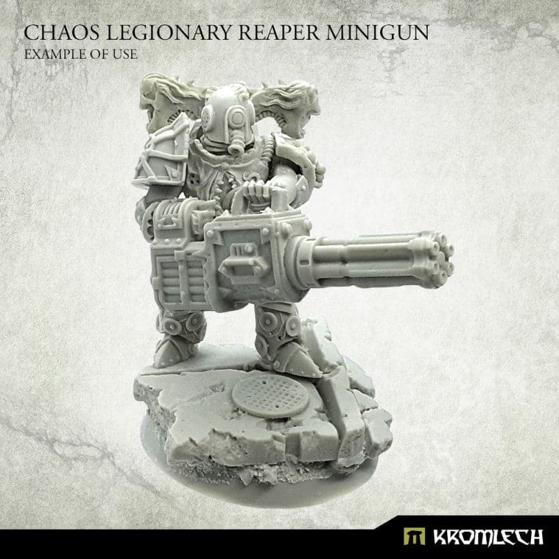 KROMLECH Chaos Legionary Reaper Minigun (4)