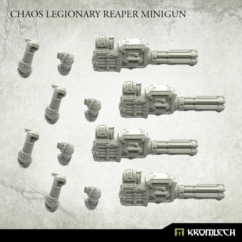 KROMLECH Chaos Legionary Reaper Minigun (4)