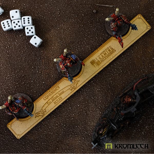 KROMLECH Coherency Ruler - 32mm Bases - HDF