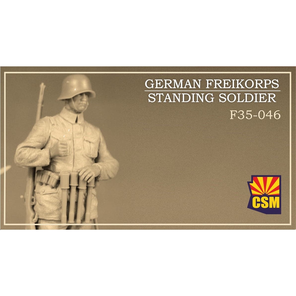 COPPER STATE MODELS 1/35 German Freikorps Standing Soldier