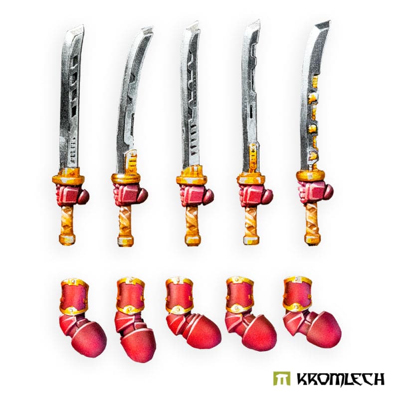 KROMLECH Cyber Samurai Vibro Katanas - Left (5)