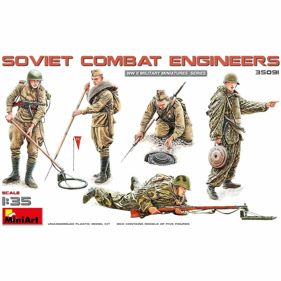 MINIART 1/35 Soviet Combat Engineers